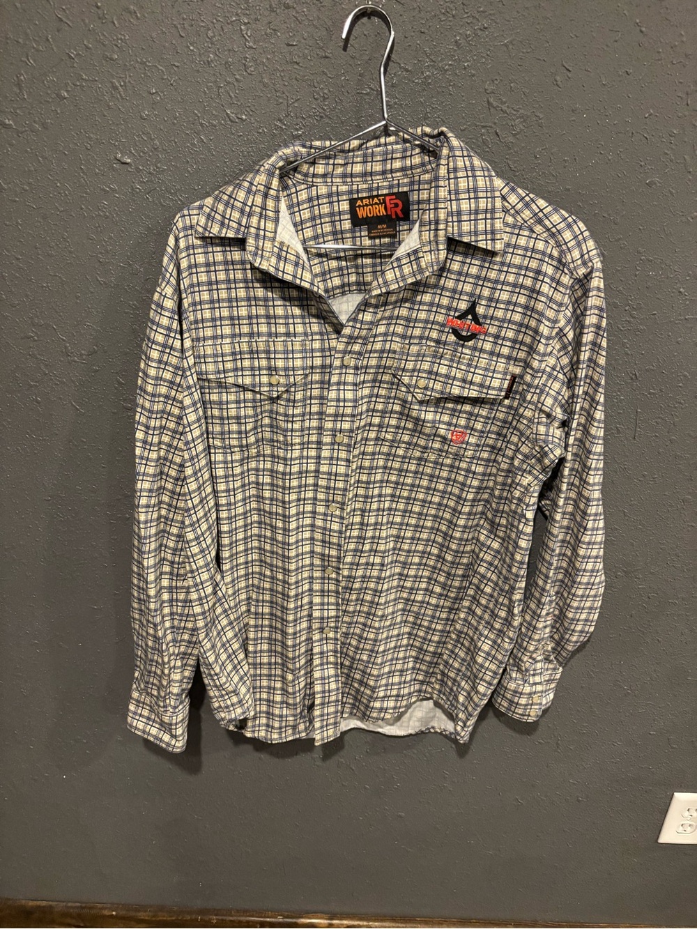 Men’s Ariat Fire Resistant Long-Sleeve Work Shirt